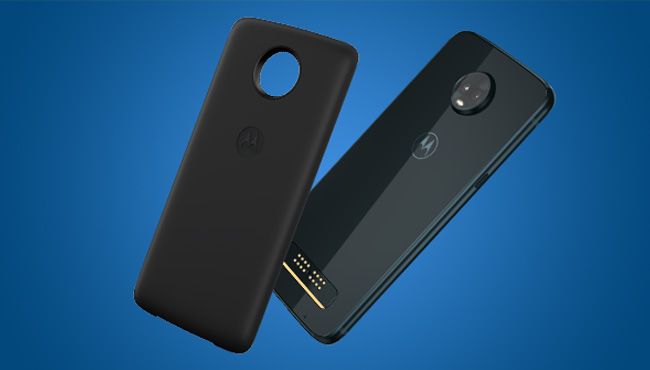 Motorola Moto Z3 Play XT1929-8 SIMフリー Motorola Moto Z3 Play 64GB Unlocked Smartphone Deep Indigo