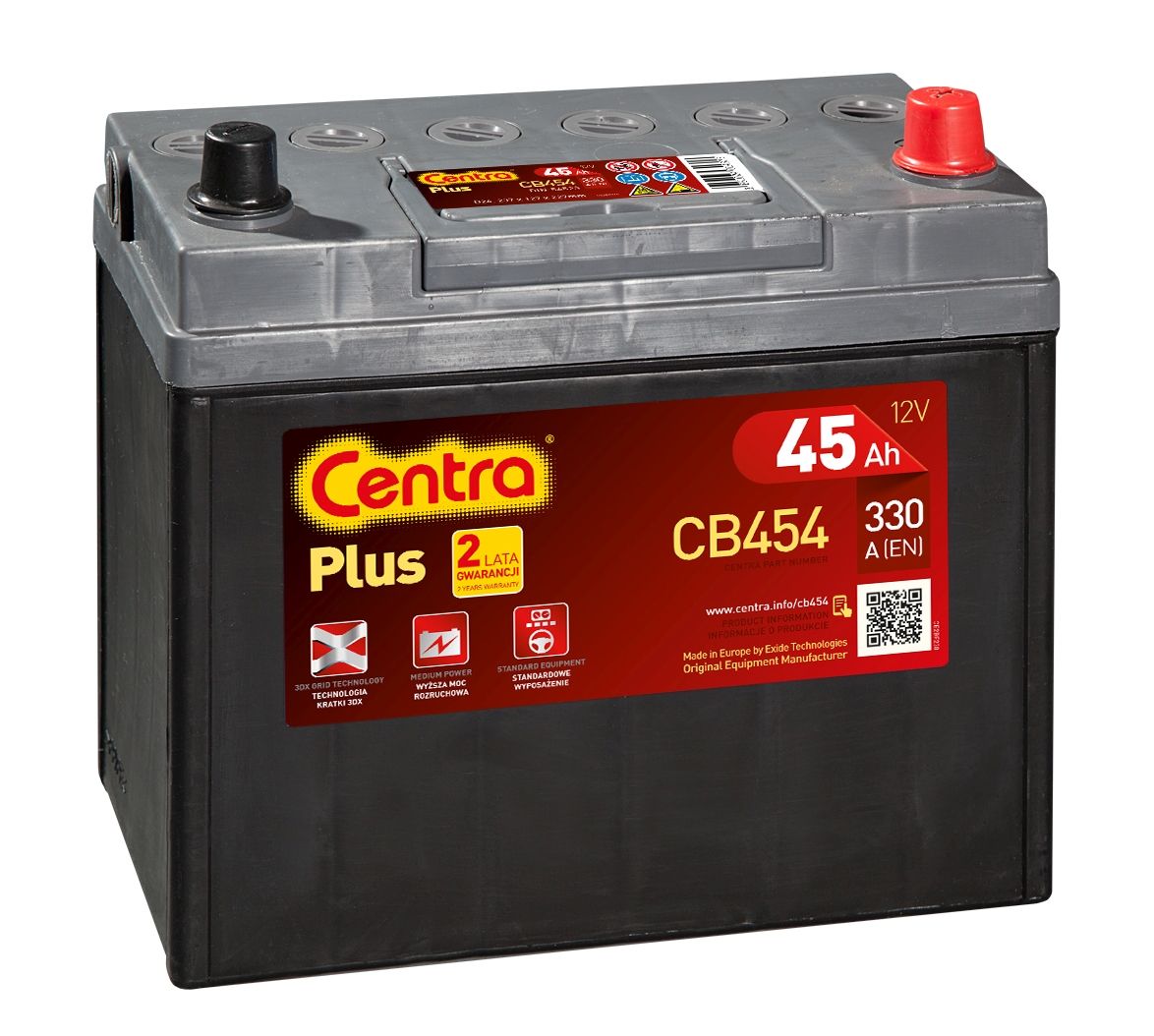 Centra Plus P+ 45Ah/300 Cb454 Opinie i ceny na Ceneo.pl