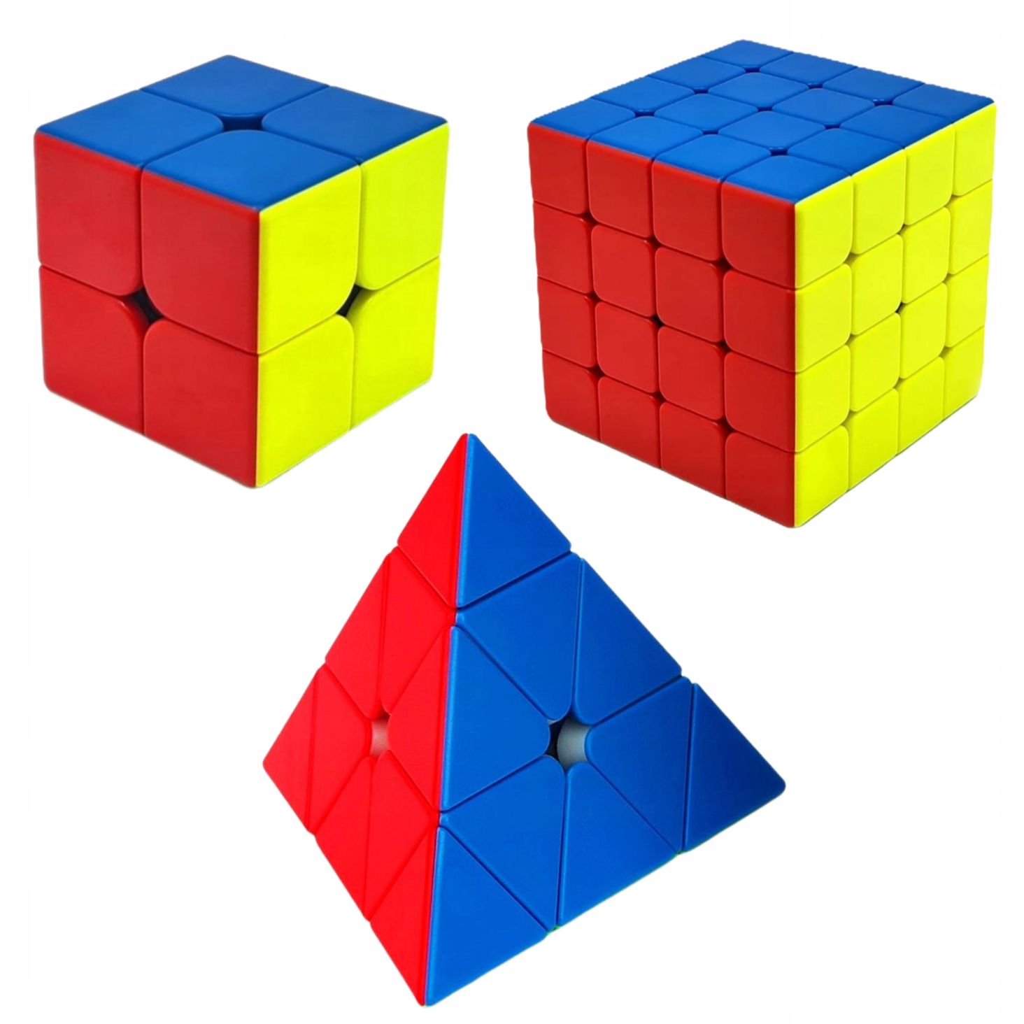 ●mayu2● MoYu Zestaw Kostek 4x4 + Piramida + Megaminx - Ceny i opinie