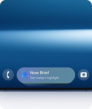 Samsung Galaxy S25 Ultra - Now Bar