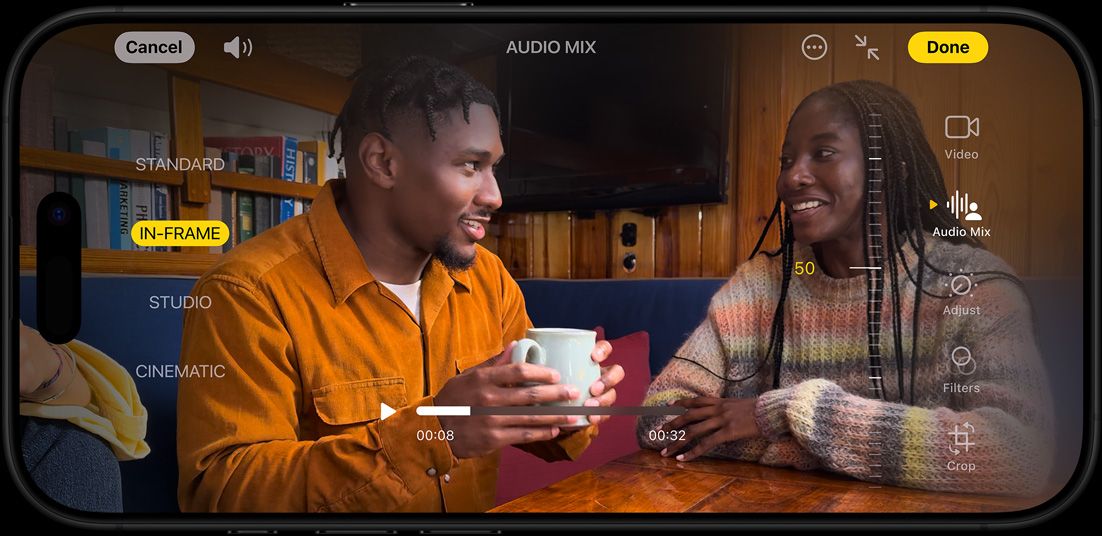 Apple iPhone 16 Pro - miks audio