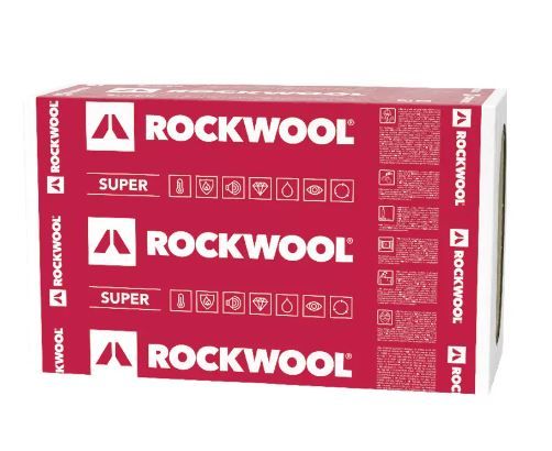 Rockwool Wełna Mineralna Frontrock Super 1.2m2 100x60x10cm