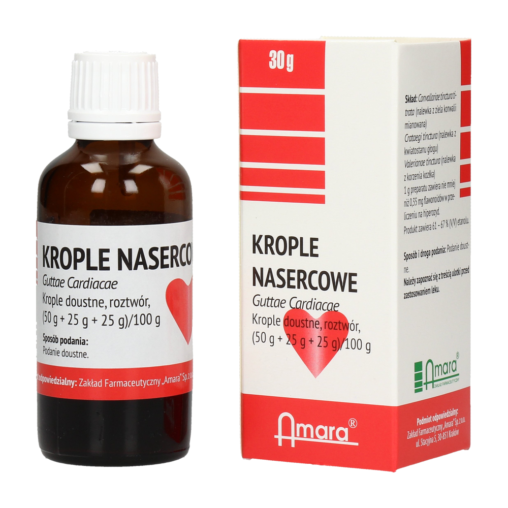 Amara Krople nasercowe 30 g