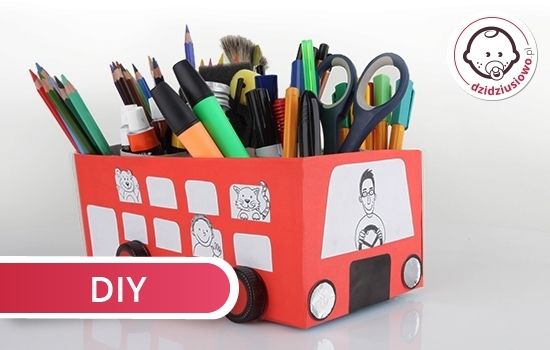 Jak samemu wykonać przybornik na długopisy dla dziecka