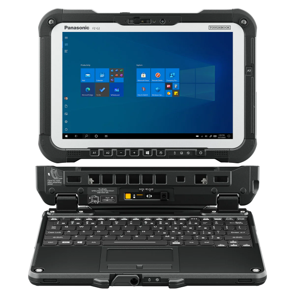 Panasonic TOUGHBOOK シルバー 256GB 12GB Pancerny Laptop Panasonic Toughbook - Niska cena na Allegro