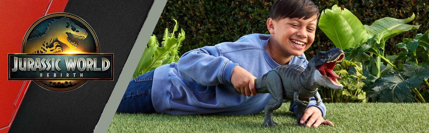 Фігурка тиранозавра Mattel з серії «Світ Юрського періоду» T-rex Power Devour™