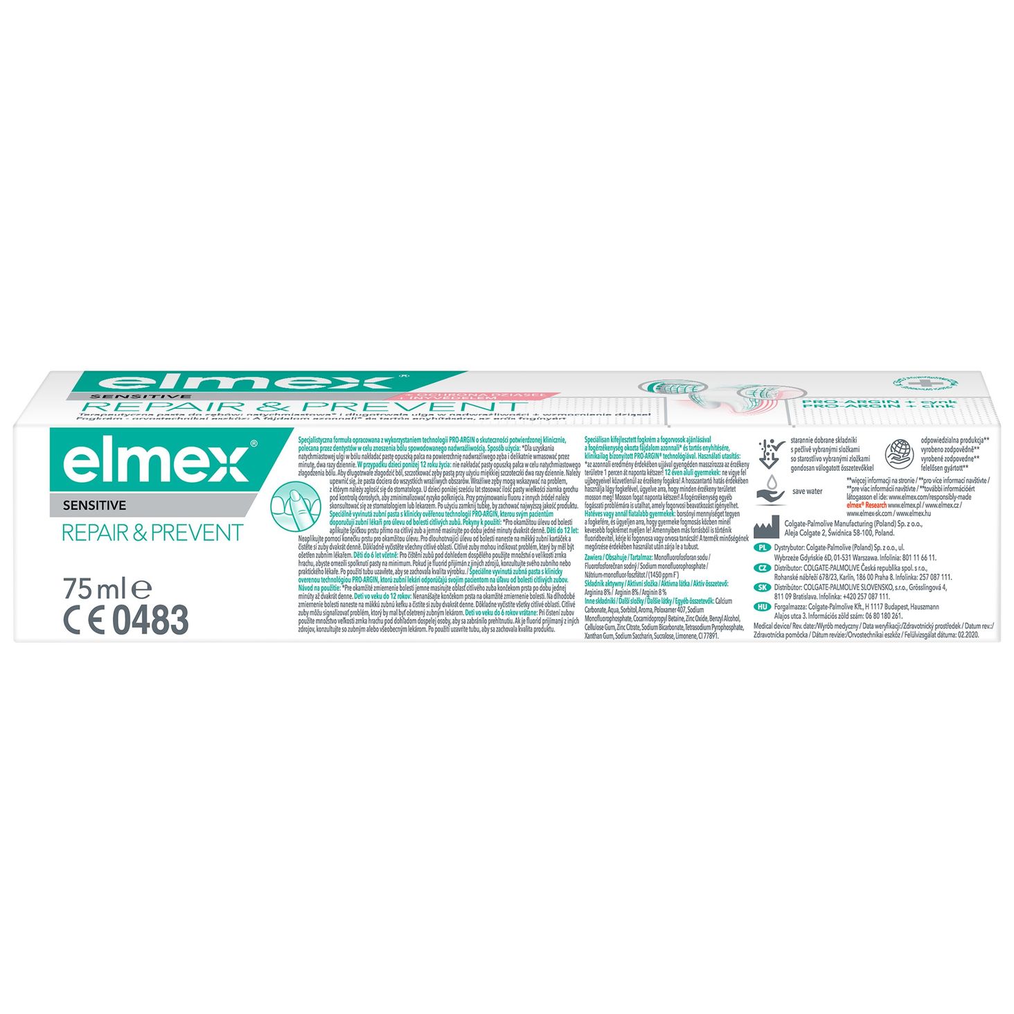 elmex Sensitive Professtional Repair & Prevent 75ml