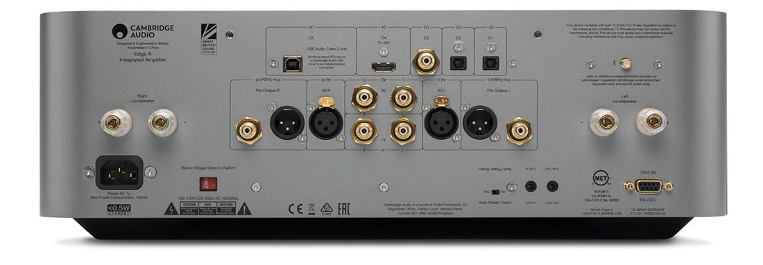 Wzmacmiacz audio Cambridge Audio EDGE A - Opinie i ceny na Ceneo.pl
