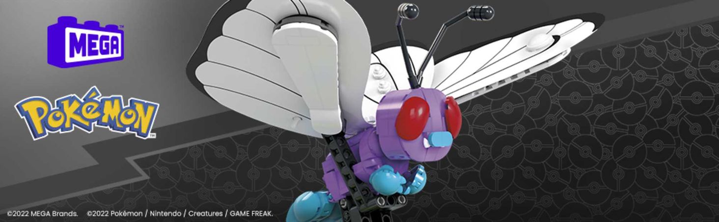 Mega Pokemon Motion Butterfree Kolekcjonerski HKT22