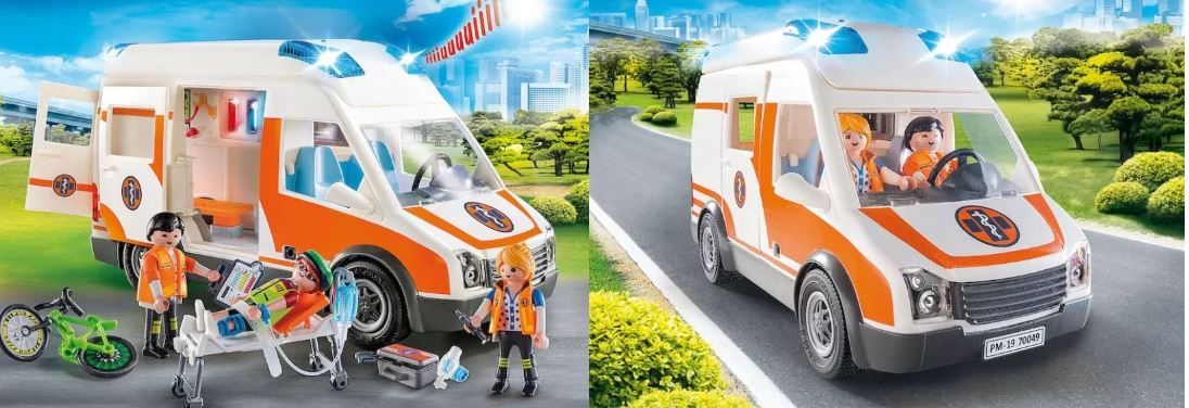Playmobil city life PLAYMOBIL ambulance - AliExpress