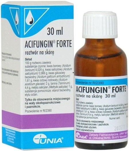 Unia Acifungin forte płyn 30ml - 2