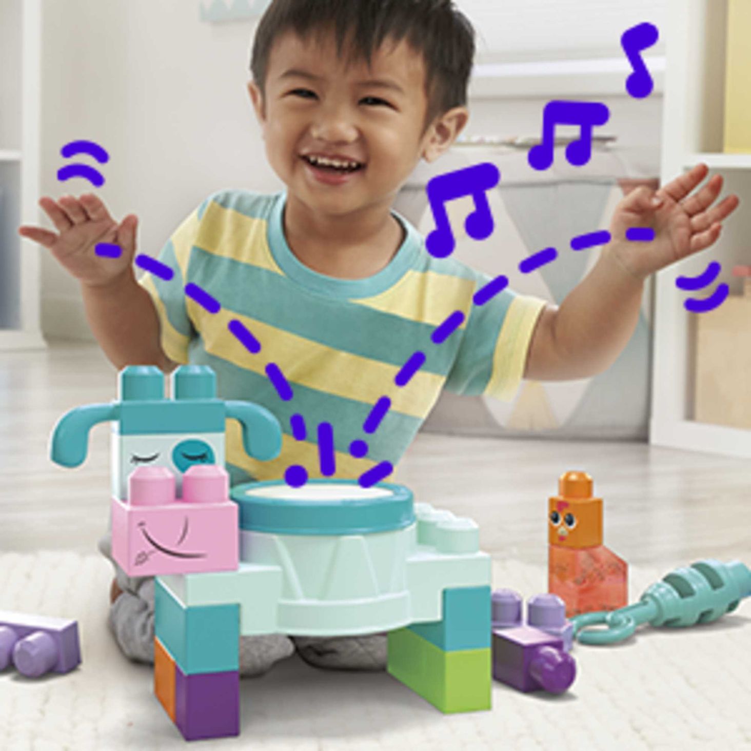 MEGA BLOKS® Muzykalne zwierzątka z farmy