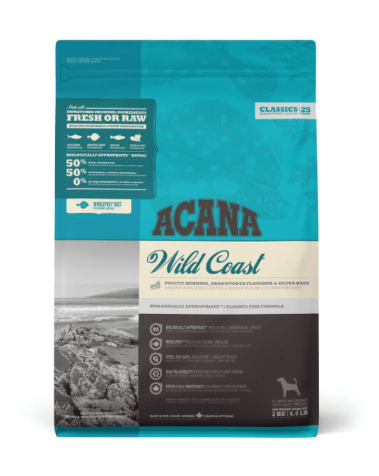 Acana wild 2024 coast 11.4 kg