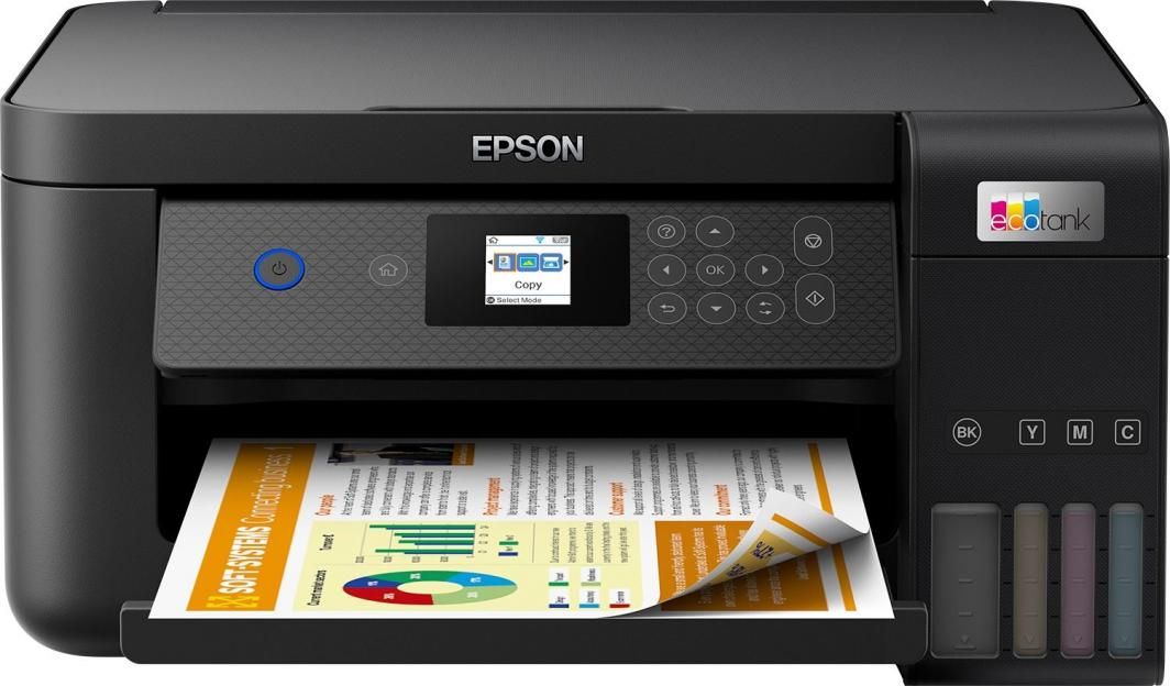 Epson EcoTank ET-2850 Wireless Color All-in-One Cartridge-Free Supertank  Printer with Scan, Copy and Auto 2-sided Printing