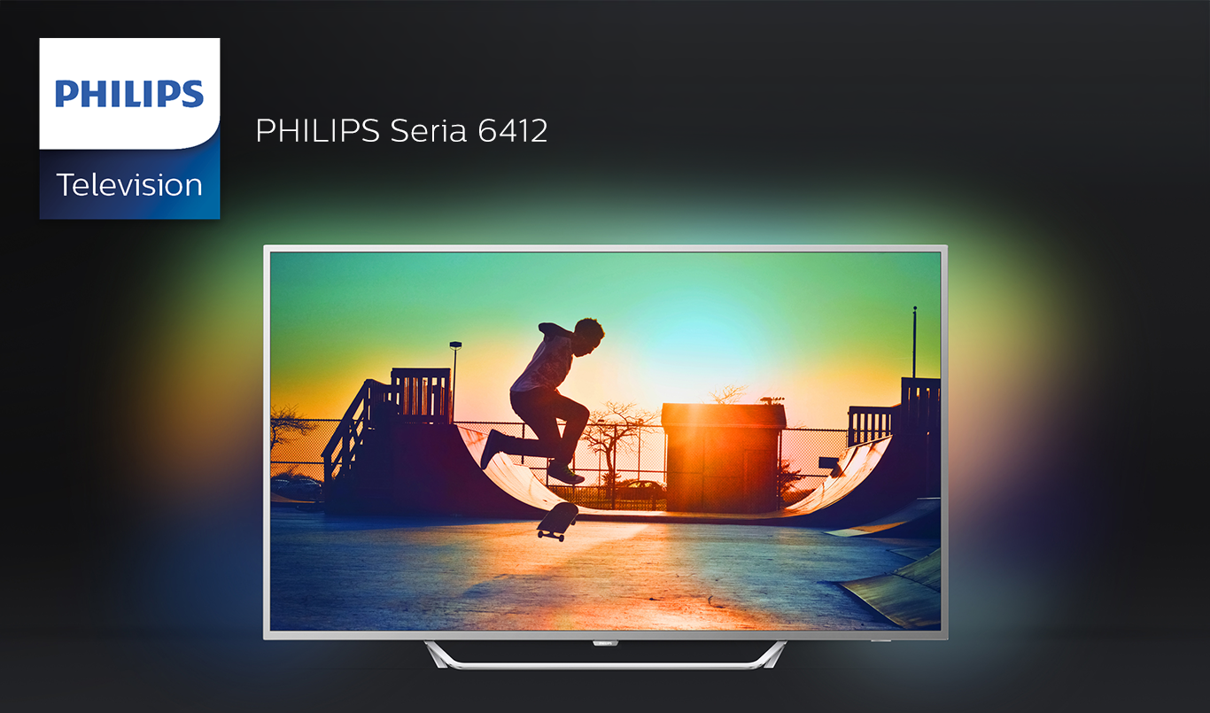 Philips 55pus6412/12 (4k, Android Tv, Wi-fi, Ambilight) Technology Wide  Internet Digital Interactive Service Modern Technical Computer Television  Information Monoblock Show Square Overview Viewing Liquid Crystal Eye  Screen - Smart Tv - AliExpress