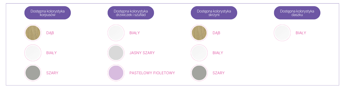 entelo meble kolorystyka