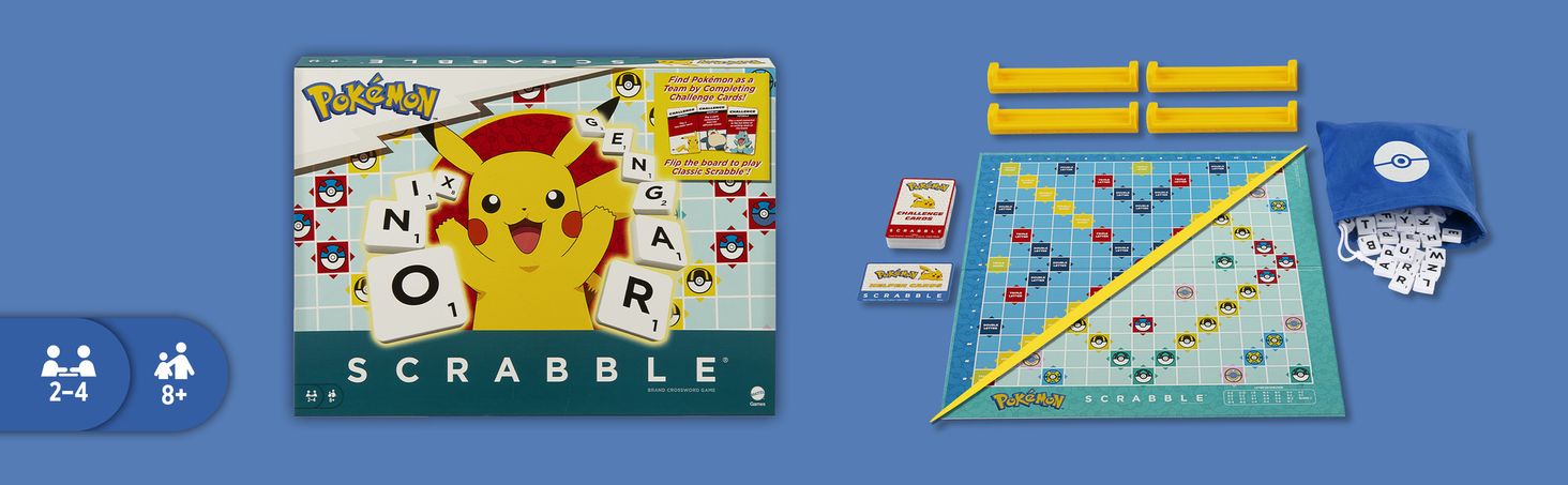 Scrabble Pokémon Rodzinna gra słowna 2