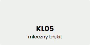 KL05 mleczny błękit
