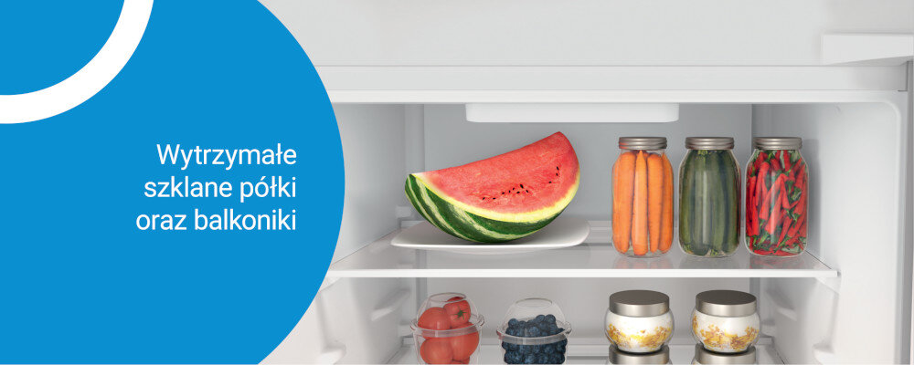 Szklane półki i balkoniki