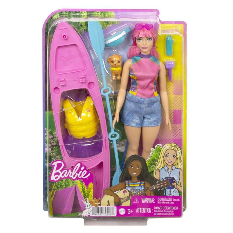 Barbie Kemping Barbie Malibu Lalka + akcesoria