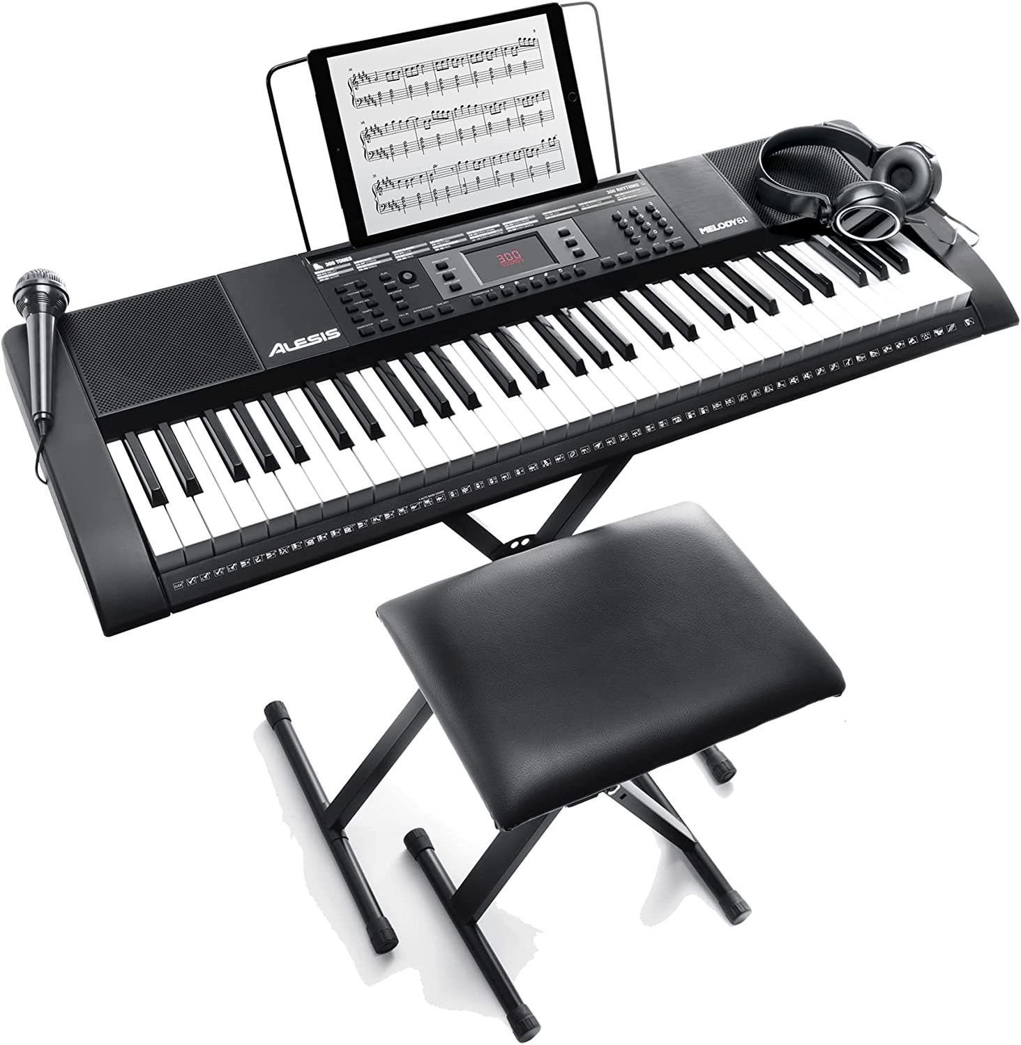 Amazon.co.jp: Alesis 電子キーボード 61鍵盤 ヘッドホン