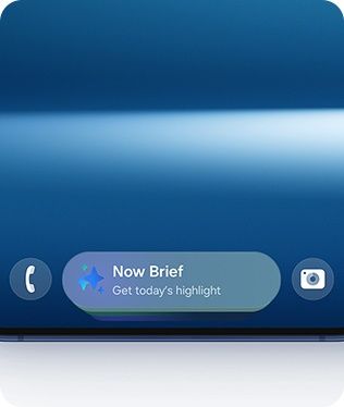 Samsung Galaxy S25+ - Now Bar