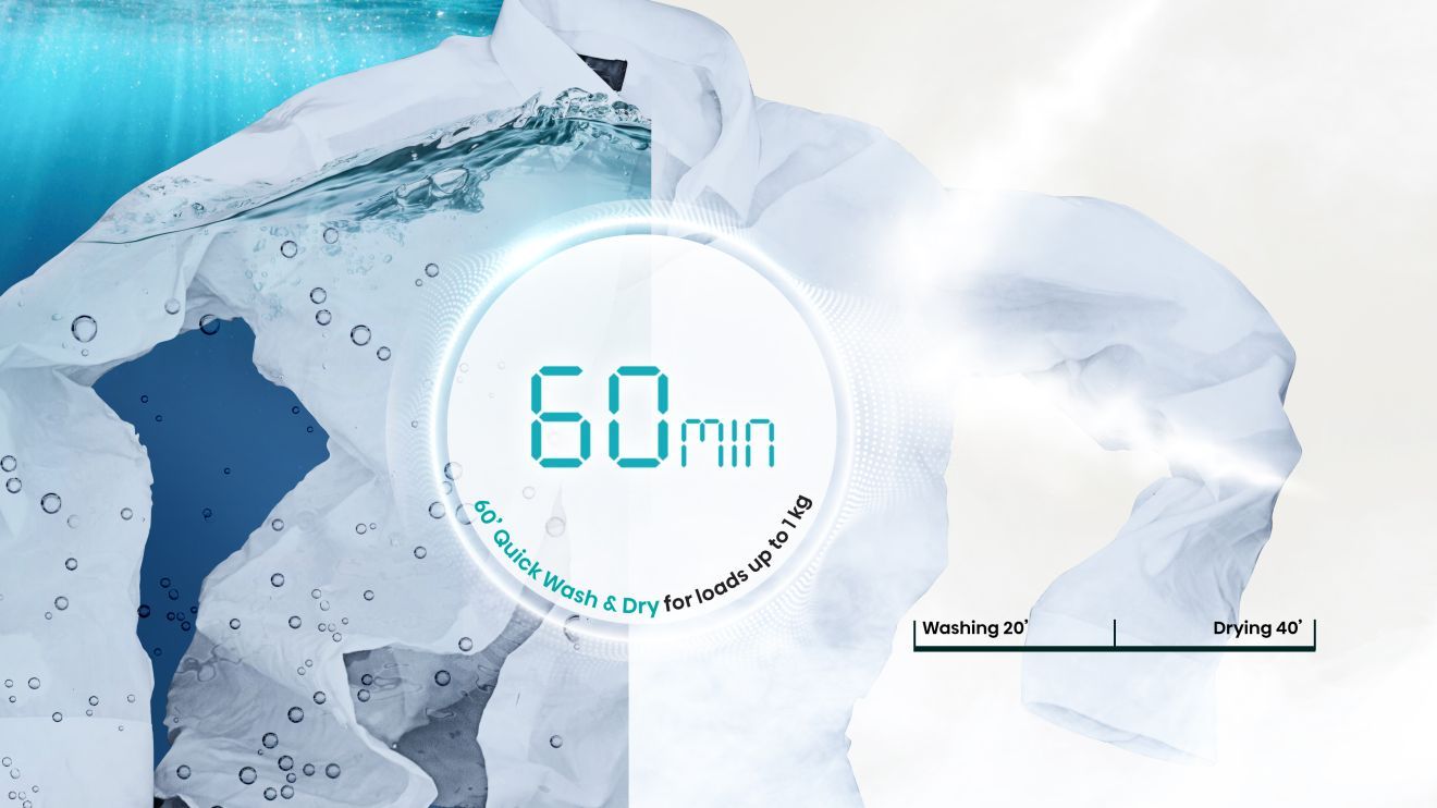 Hisense WASH&DRY 60'