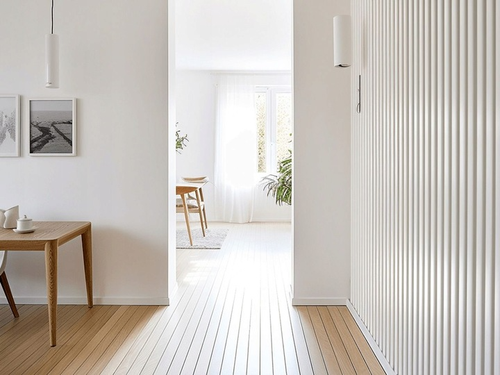 Mardom Decor Wp001 Duna Panel Ścienny 3D Biały 270cm