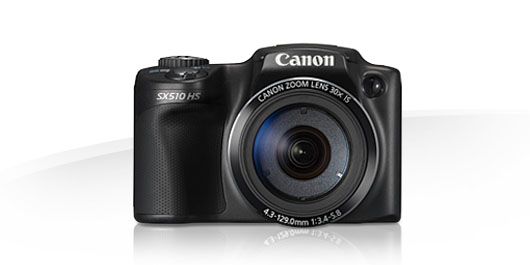 Aparat cyfrowy Canon PowerShot SX510 HS czarny - Ceny i