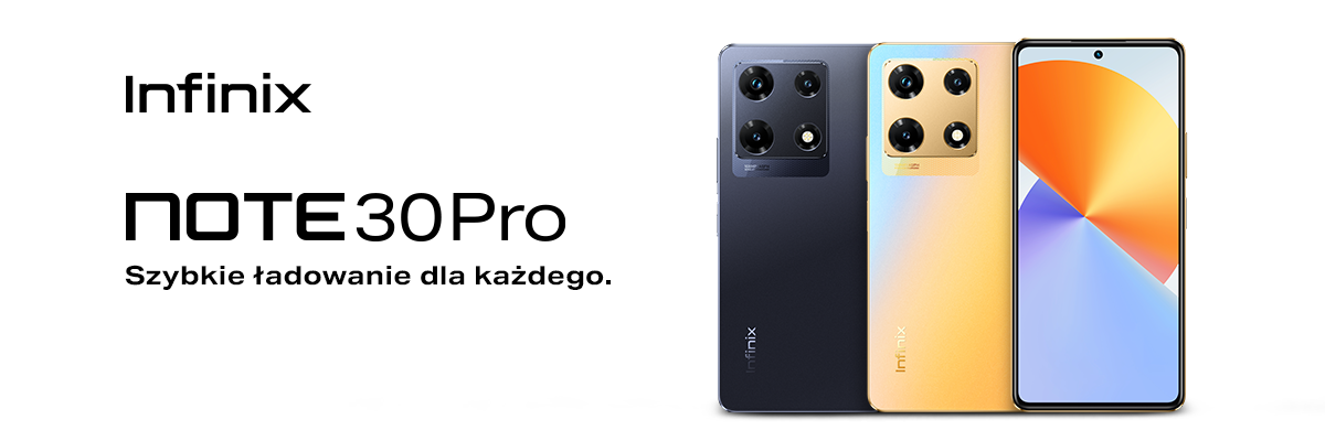 Infinix Note 30 Pro 8/256GB Czarny - Cena, opinie na Ceneo.pl