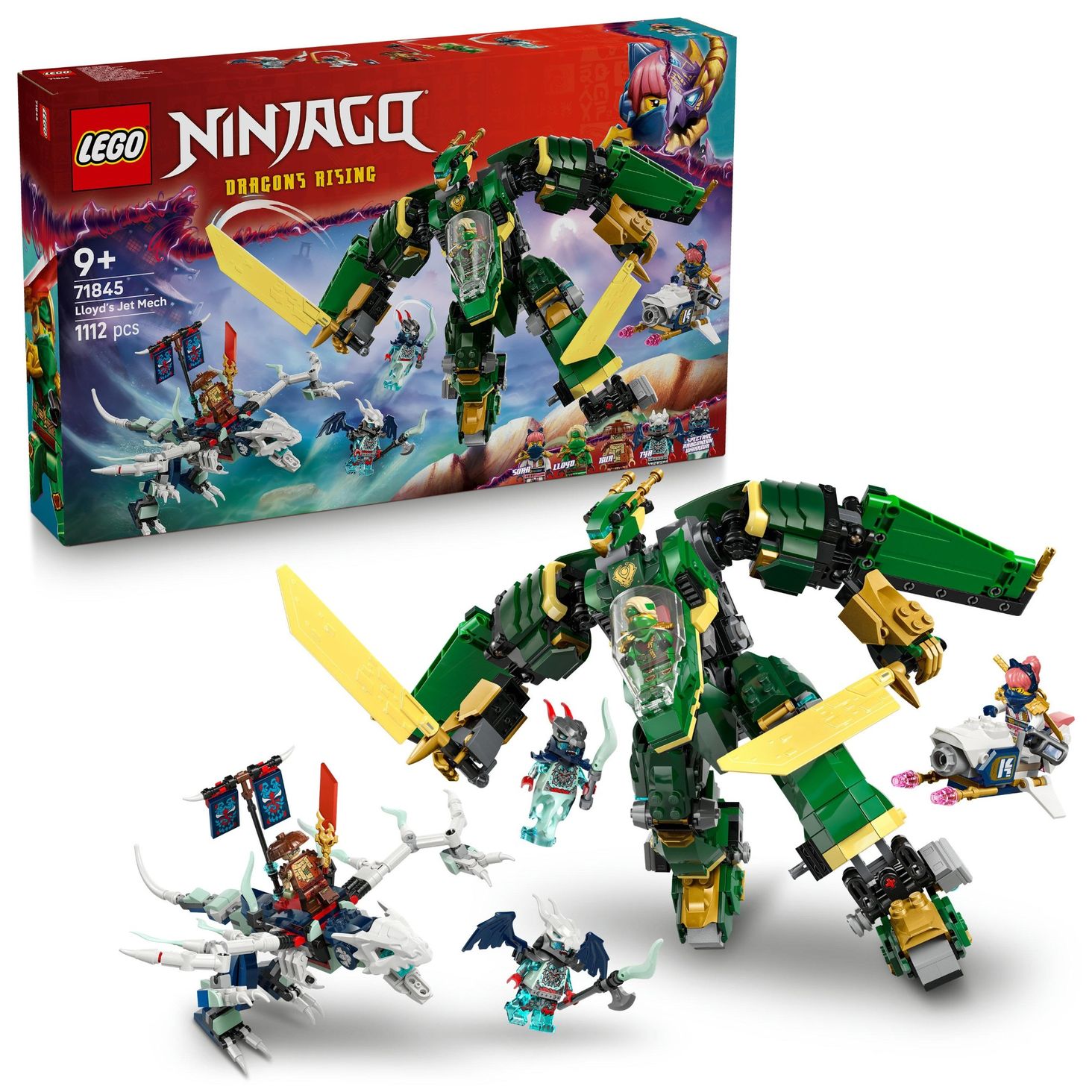 Meyo 7175  LEGO 71808 NINJAGO Mech żywiołu ognia Kaia – sklep