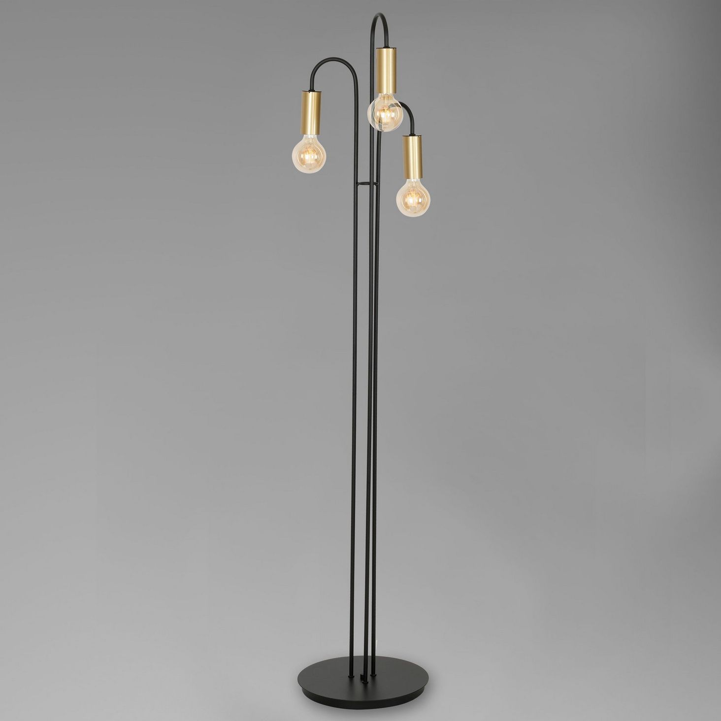 Luminex Loppe 509 złoty szare tło