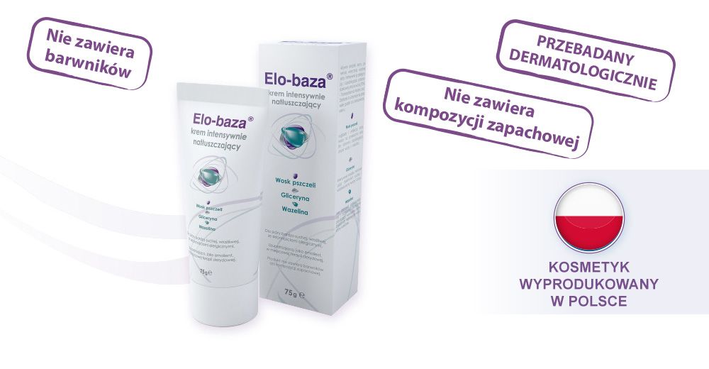 Elo-Baza Krem intensywnie natłuszczający - cechy