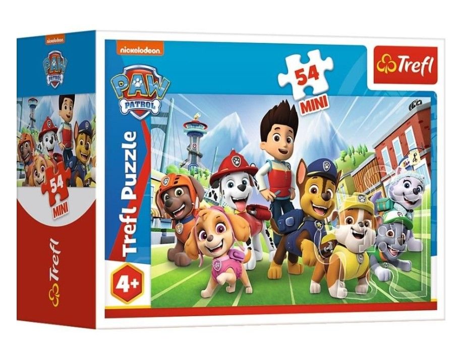 Trefl Puzzle mini 54el. Bądź jak Psi Patrol 1 97556