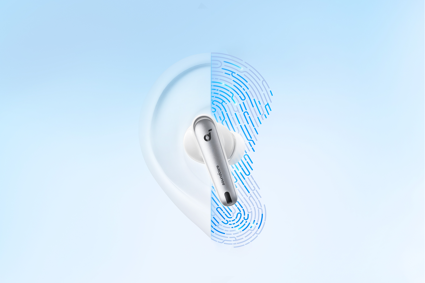 spundcore Liberty4Prp　白 Anker Soundcore Liberty 4 Pro Bezprzewodowe słuchawki