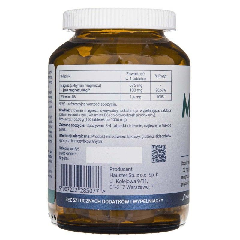 Hauster Magnez B6 150tab