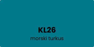 KL26 morski turkus