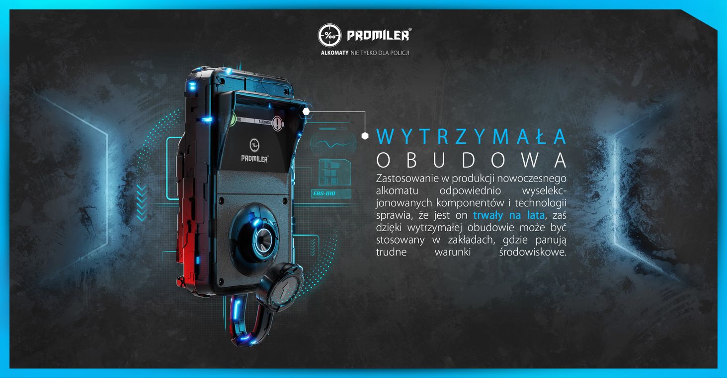 wytrzymała obudowa