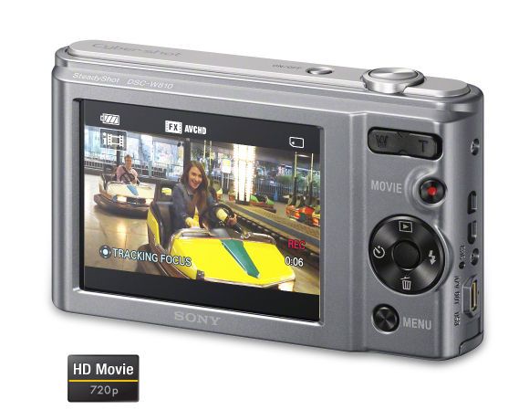 Aparat cyfrowy Sony Cyber-shot DSC-W830 Czarny - Ceny i