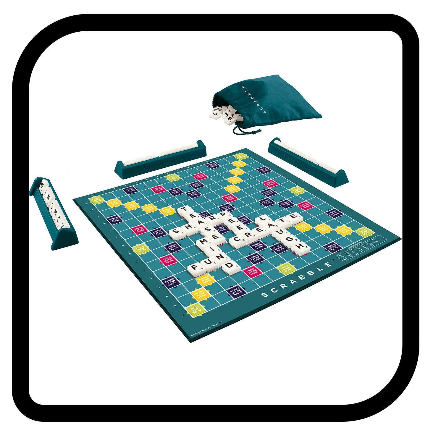 Y9616 Scrabble Gra i opinie planszowa. - Original Ceny Mattel