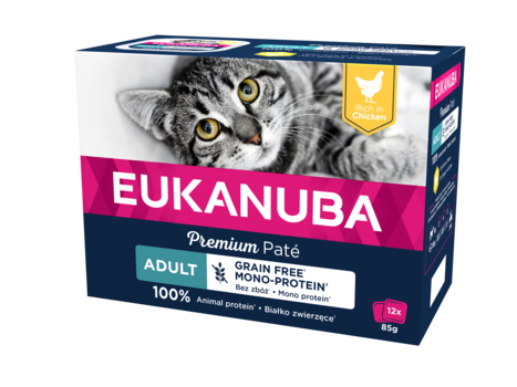 EUKANUBA Grain Free Adult Kurczak mokra karma