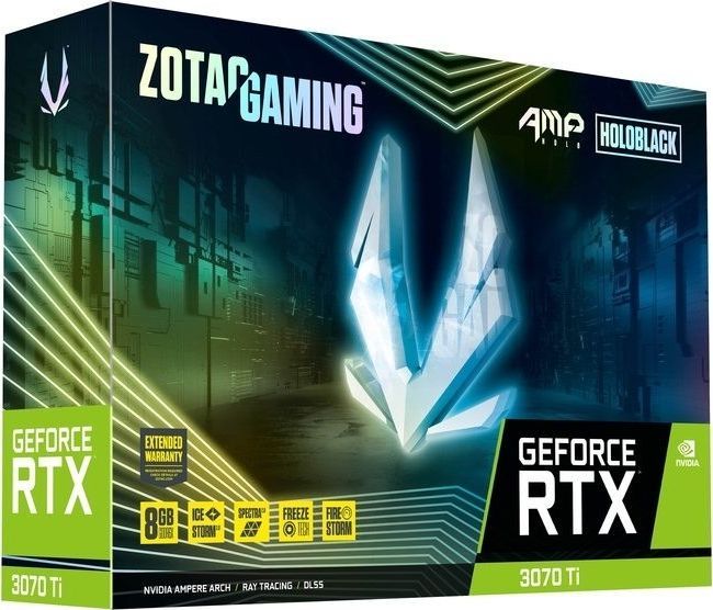Zotac Rtx 3070Ti Amp Holo 8Gb Gddr6X 256Bit (ZTA30710F10P