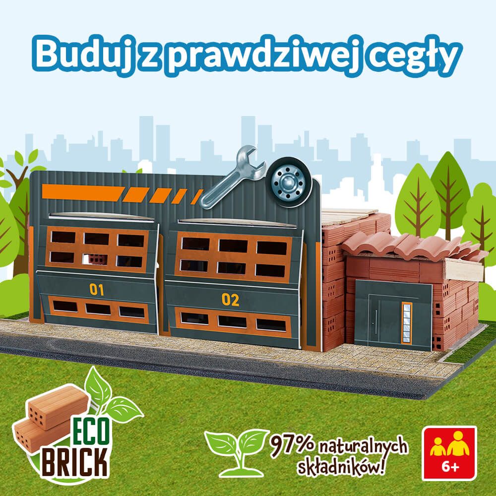 Klocki ceramiczne Brick Trick – Warsztat