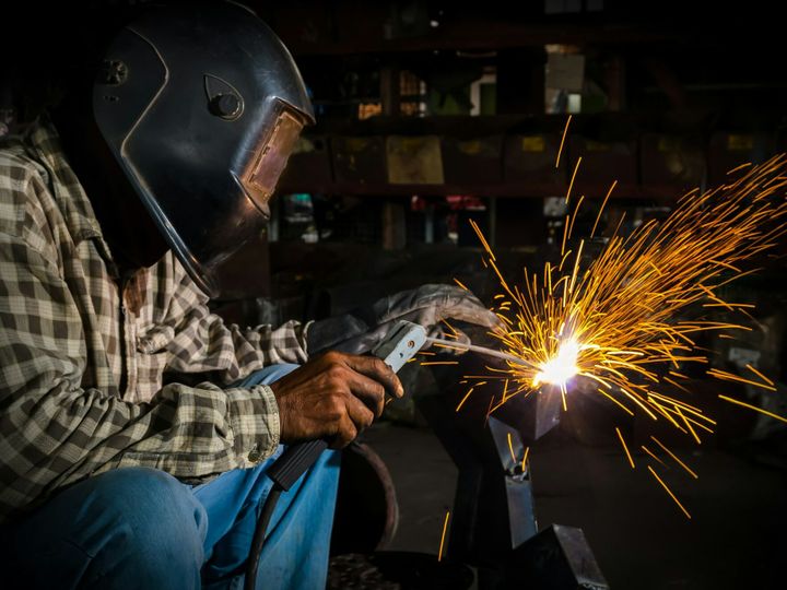 welder at work