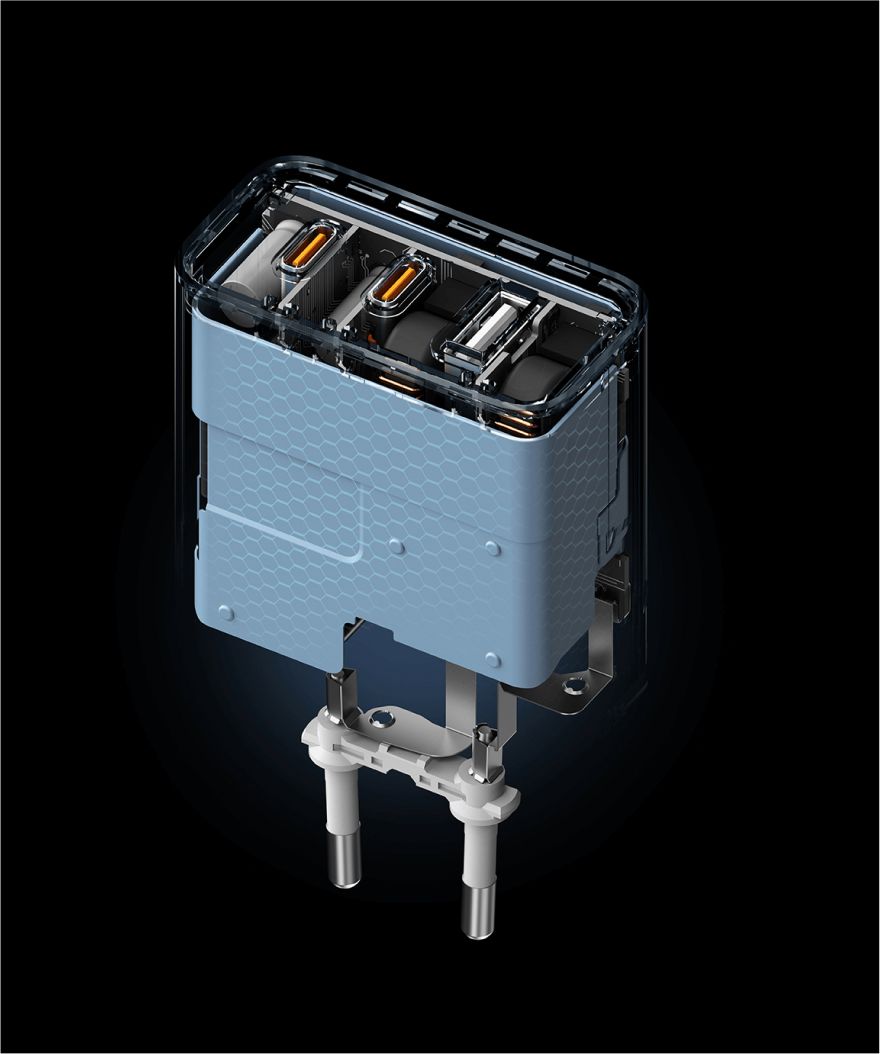 GaN Charger 2C1A 4