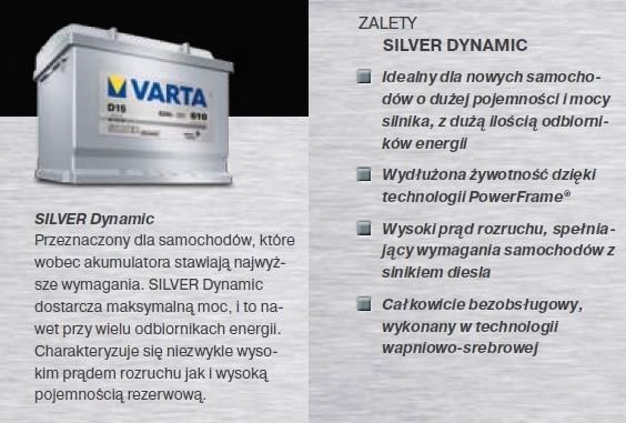 Battery varta silver dynamic 77ah 780a p e44 - Easy Online