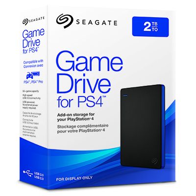 Seagate game drive disque dur externe 2 to pour ps4 3660619404872