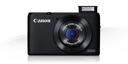 Canon キヤノン PowerShot S200 パワーショット ブラック Amazon | Canon デジタルカメラ PowerShot S200(ブラック) F値