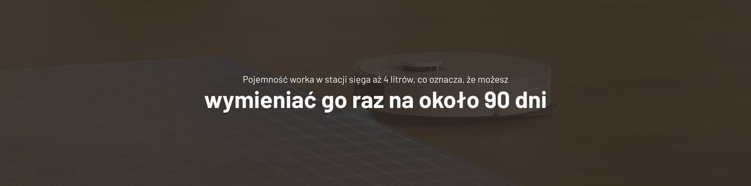 Pojemność worka w stacji sięga 4l