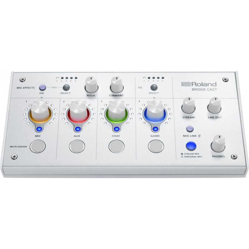 DTM・DAW Roland BRIDGE CAST White Roland Bridge Cast White - interfejs audio do transmisji
